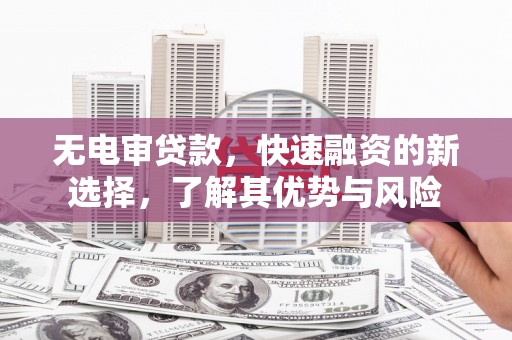 二林无电审贷款，快速融资的新选择，了解其优势与风险