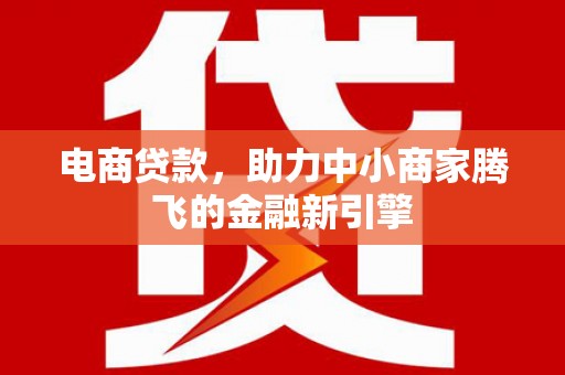 二林电商贷款，助力中小商家腾飞的金融新引擎