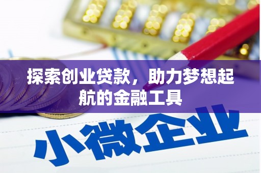 二林探索创业贷款，助力梦想起航的金融工具