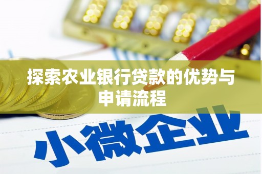 二林探索农业银行贷款的优势与申请流程