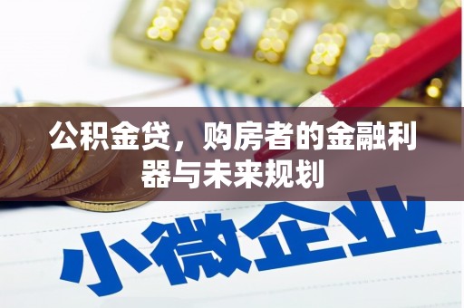 二林公积金贷，购房者的金融利器与未来规划
