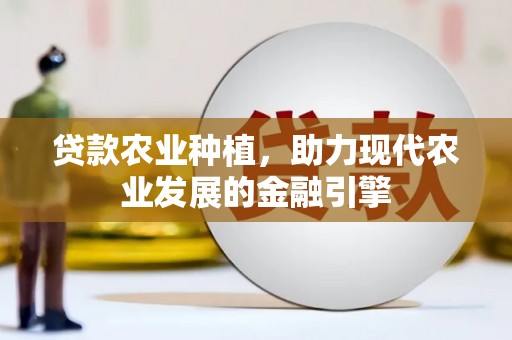 二林贷款农业种植，助力现代农业发展的金融引擎