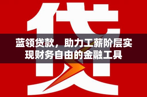 二林蓝领贷款，助力工薪阶层实现财务自由的金融工具