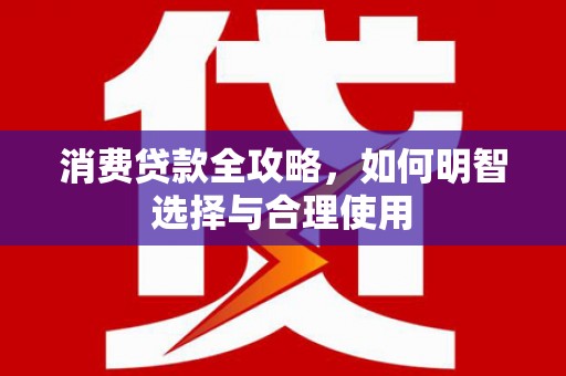二林消费贷款全攻略，如何明智选择与合理使用