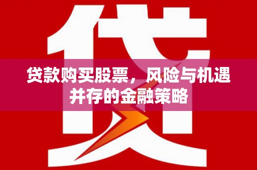 二林贷款购买股票，风险与机遇并存的金融策略