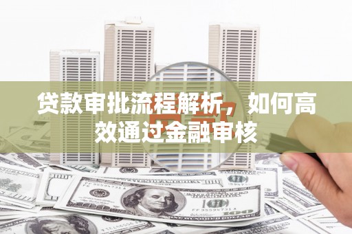 二林贷款审批流程解析，如何高效通过金融审核