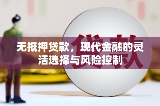 二林无抵押贷款，现代金融的灵活选择与风险控制