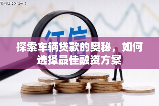 二林探索车辆贷款的奥秘，如何选择最佳融资方案