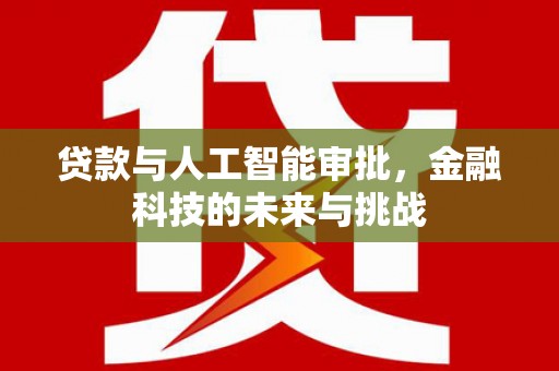 二林贷款与人工智能审批，金融科技的未来与挑战