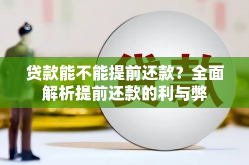 二林贷款能不能提前还款？全面解析提前还款的利与弊