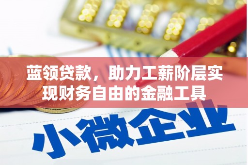 二林蓝领贷款，助力工薪阶层实现财务自由的金融工具