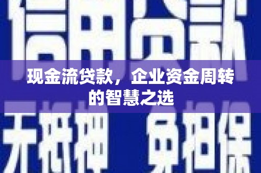 二林现金流贷款，企业资金周转的智慧之选
