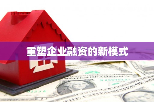 二林重塑企业融资的新模式