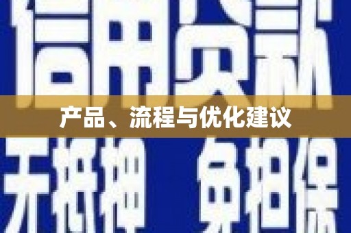 二林产品、流程与优化建议